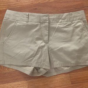 NWT Khaki J.Crew Shorts (Size 8, 3 in. inseam)